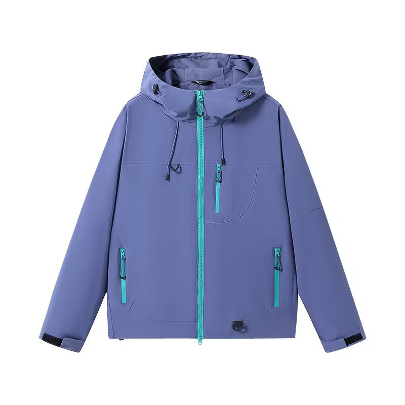 Women's Lightweight Windbreaker Jacket – Waterproof & Windproof Softshell Coat