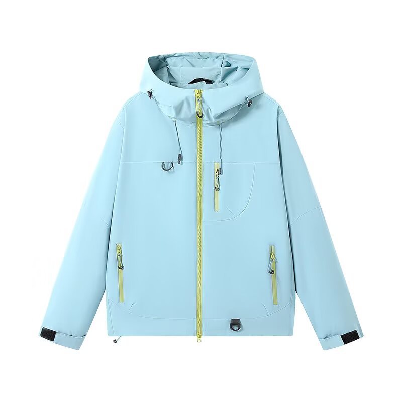 Women's Lightweight Windbreaker Jacket – Waterproof & Windproof Softshell Coat